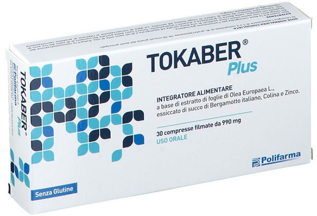 TOKABER PLUS 990MG 30 COMPRESSE - pharmaluna