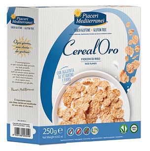 PIACERI MEDITERRANEI CEREALORO FIOCCHI DI RISO 250 G - pharmaluna