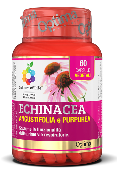 COLOURS OF LIFE ECHINACEA 60 CAPSULE VEGETALI 500 MG - pharmaluna