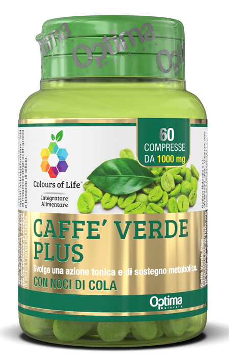 COLOURS OF LIFE CAFFE' VERDE PLUS 60 COMPRESSE 1000MG - pharmaluna