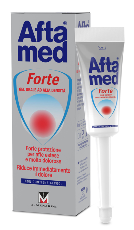 AFTAMED GEL FORTE SCUDO 8 ML - pharmaluna