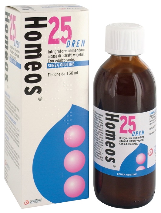 HOMEOS 25 DREN 150ML - pharmaluna