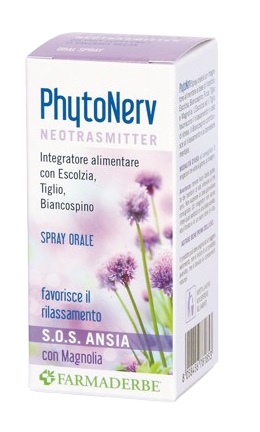 PHYTONERV SOS SPRAY ORALE 30 ML - pharmaluna