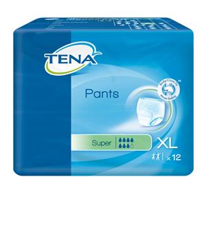 PANNOLONE PULL-UP TENA PANTS SUPER TAGLIA EXTRA LARGE 12 PEZZI - pharmaluna
