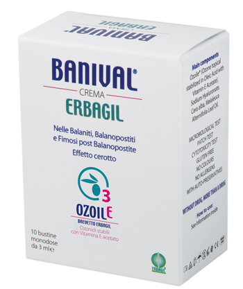 BANIVAL CREMA 10 BUSTINE DA 3 ML - pharmaluna