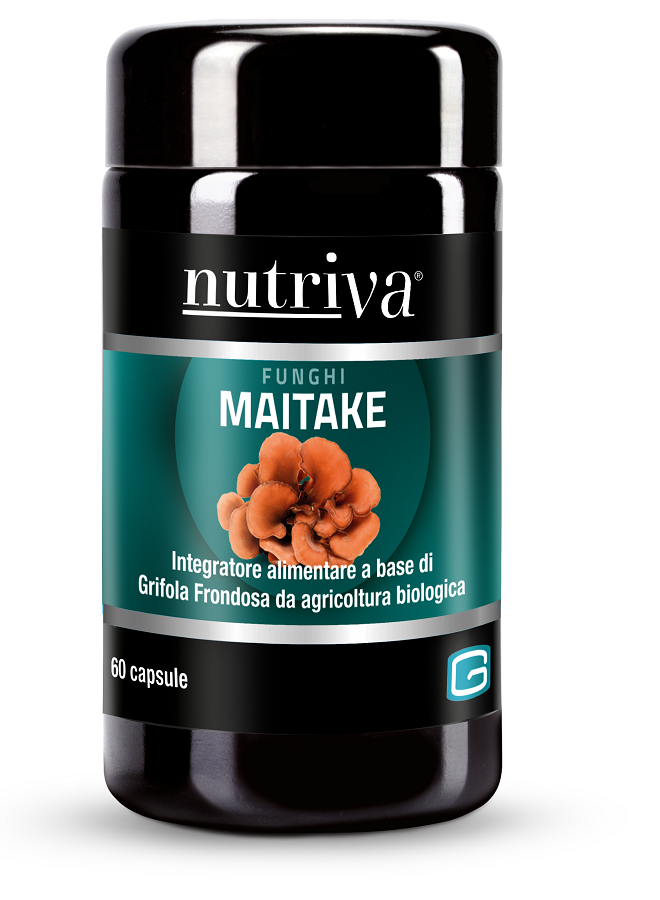 NUTRIVA MAITAKE 60 VEGICAPSULE - pharmaluna