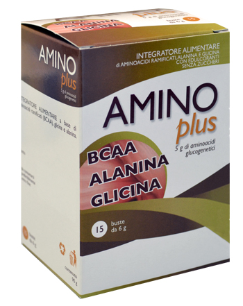 AMINOPLUS ARANCIA 15 BUSTE 6 G - pharmaluna