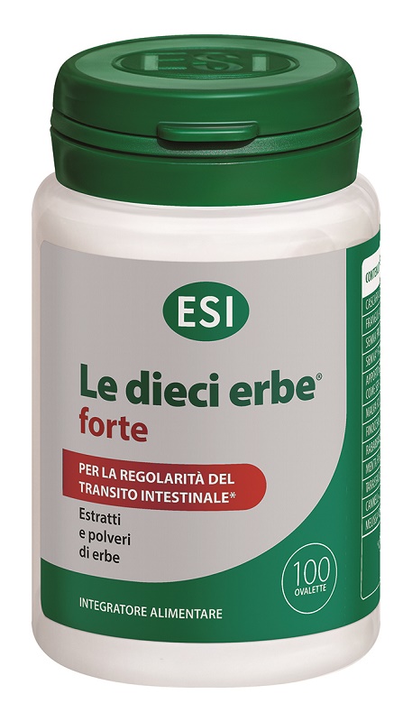 ESI LE DIECI ERBE+FORTE 100 OVALETTE - pharmaluna