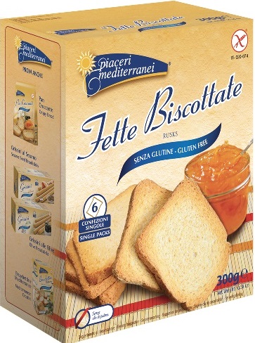 PIACERI MEDITERRANEI BONTA' DEL MATTINO FETTE BISCOTTATE 300 G - pharmaluna