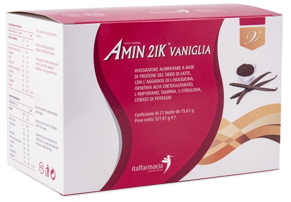 AMIN 21K VANIGLIA 327,81 G - pharmaluna