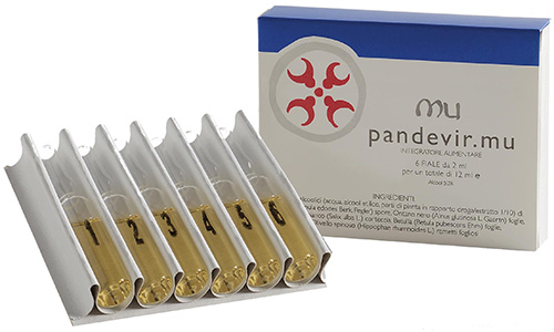 PANDEVIR MU 6 FIALE X 12 ML - pharmaluna