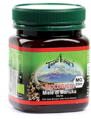 MIELE MANUKA AFM 15+ BIOLOGICO MG 250 + - pharmaluna