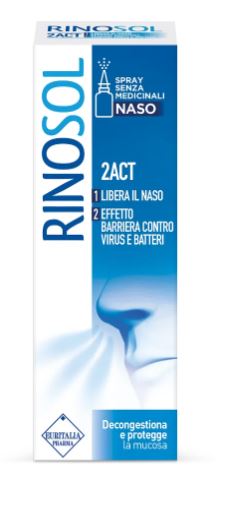 SPRAY NASALE RINOSOL 2ACT 15 ML - pharmaluna