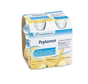 PEPTAMEN VANIGLIA 4 X 200 ML - pharmaluna