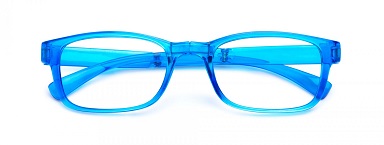 OCCHIALE DA LETTURA PREMONTATO TWINS SILVER POCKET BLU +1,5 - pharmaluna