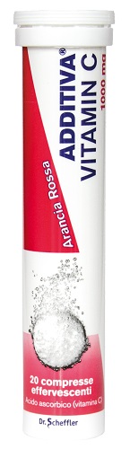 ADDITIVA VITAMINA C ARANCIA ROSSA 1G 20 COMPRESSE - pharmaluna