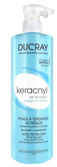 DUCRAY KERACNYL GEL DETERGENTE 400 ML - pharmaluna