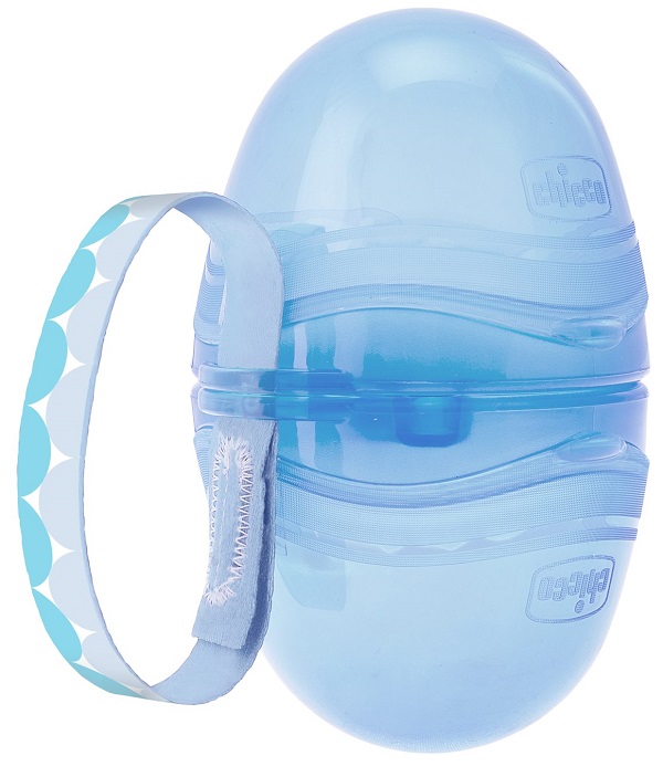 CHICCO PORTASUCCHIETTO DOPPIO BLU 1 PEZZO - pharmaluna