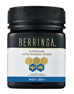 BERRINGA SUPER MANUKA 550 MGO 250 G - pharmaluna