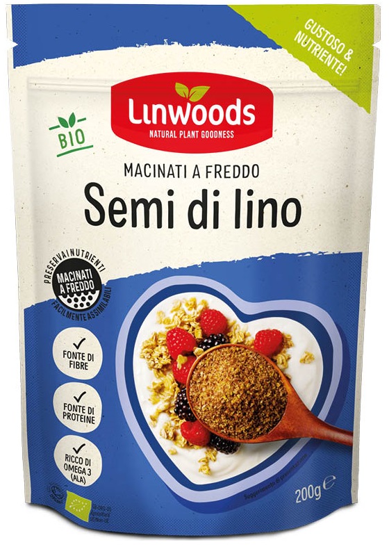 SEMI DI LINO MACINATI 200G - pharmaluna