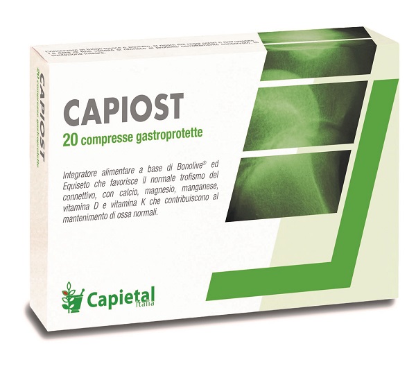 CAPIOST 20 COMPRESSE GASTROPROTETTE 28 G - pharmaluna