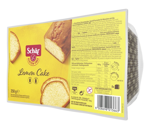SCHAR LEMON CAKE 250 G - pharmaluna