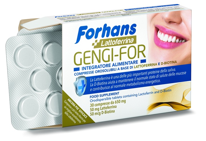 FORHANS GENGI FOR 30 COMPRESSE 19,50 G - pharmaluna