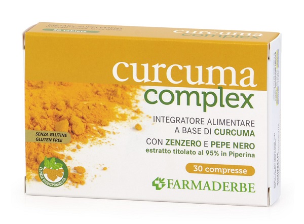 CURCUMA COMPLEX 30 COMPRESSE - pharmaluna