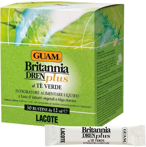 GUAM BRITANNIA DREN PLUS 30 BUSTINE DA 12 ML - pharmaluna