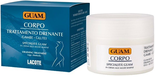 GUAM CREMA CORPO TRATTAMENTO DRENANTE GAMBE-GLUTEI 200 ML - pharmaluna