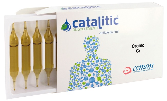 CATALITIC OLIGOELEMENTI CROMO CR 20 FIALE DA 2 ML - pharmaluna