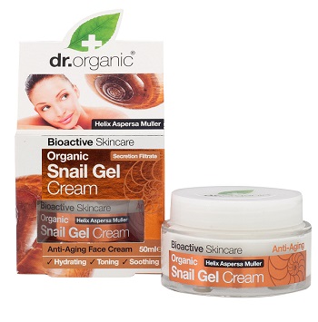 DR ORGANIC SNAIL GEL BAVA DI LUMACA CREAM CREMA VISO ANTI ETA' 50 ML - pharmaluna