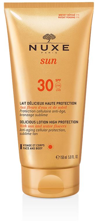 NUXE SUN LATTE SOLARE DELIZIOSO ANTI-ETA' SPF30 150 ML - pharmaluna