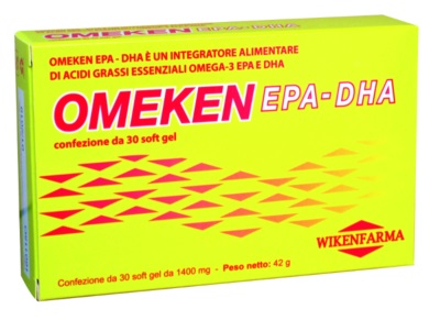 OMEKEN EPA/DHA 30 PERLE BLISTER 42 G - pharmaluna