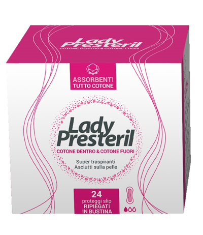 LADY PRESTERIL COTTON POWER PROTEGGI SLIP POCKET ANATOMICI RIPIEGATI PROMO 24 PEZZI - pharmaluna