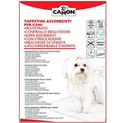 TAPPETINO ASSORBENTE CANI 60X60 25 PEZZI - pharmaluna