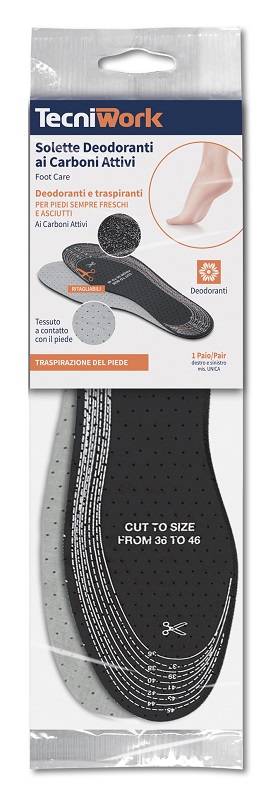 SOLETTE DEODORANTI AI CARBONI ATTIVI 1 PAIO - pharmaluna