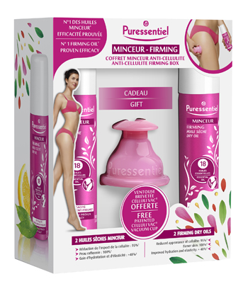 PURESSENTIEL COFANETTO SNELLENTE OLI VENTOS SNELLENTE + ANTICELLULITE - pharmaluna