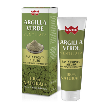 WINTER ARGILLA VERDE VENTILATA PRONTA ALL'USO 250 ML - pharmaluna