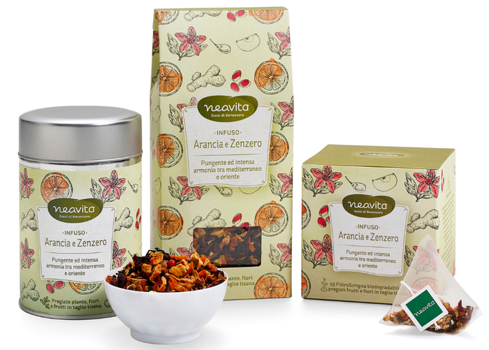 FILTROSCRIGNO ARANCIA ZENZERO - pharmaluna