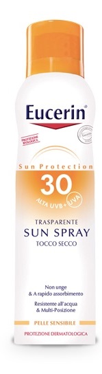 EUCERIN SUN SPRAY TOCCO SECCO SPF30 200 ML - pharmaluna