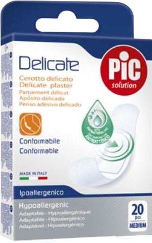 CEROTTO DELICATE STRISCIA ANTIBATTERICA 6 X 100 CM 1 PEZZO - pharmaluna