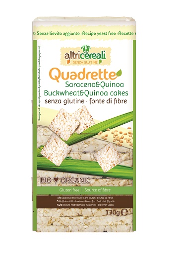 ALTRICEREALI QUADRETTE SARACENO E QUINOA BIO 130 G - pharmaluna