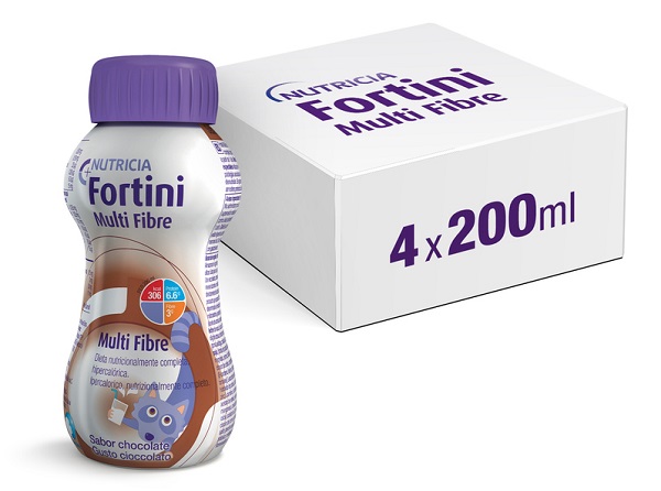 FORTINI MULTI FIBRE GUSTO CIOCCOLATO 200 ML - pharmaluna