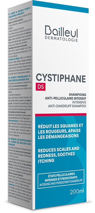 CYSTIPHANE DS SHAMPOO ANTIFORFORA INTENSIVO 200 ML - pharmaluna