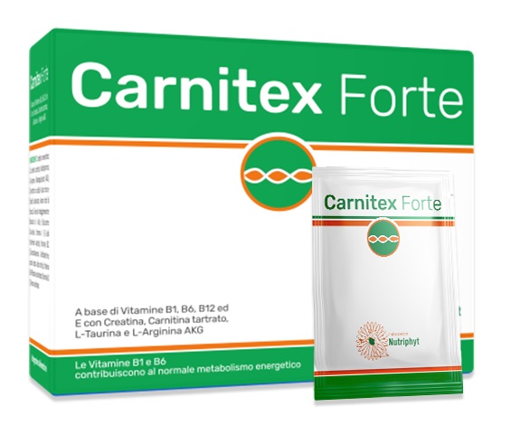 CARNITEX FORTE 20 BUSTINE 100 G - pharmaluna