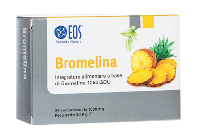 EOS BROMELINA 30CPR - pharmaluna
