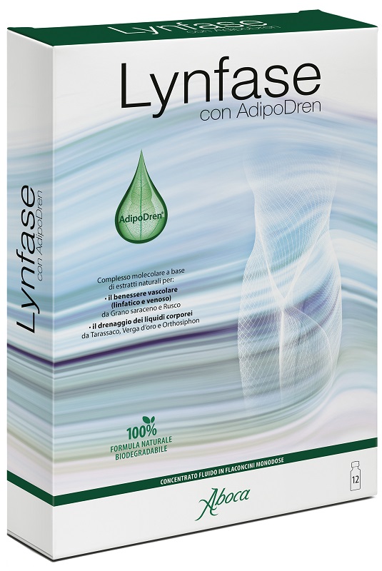 LYNFASE FITOMAGRA 12 FLACONCINI 15 G - pharmaluna