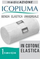 ICOPIUMA BENDA ELASTICA UNIVERSALE CM 5X4,5 MT 1 PEZZO - pharmaluna