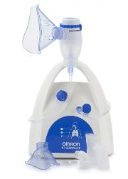 OMRON AEROSOL A3 COMPLETE nebulizzatore a compressore - doccia nasale inclusa - pharmaluna